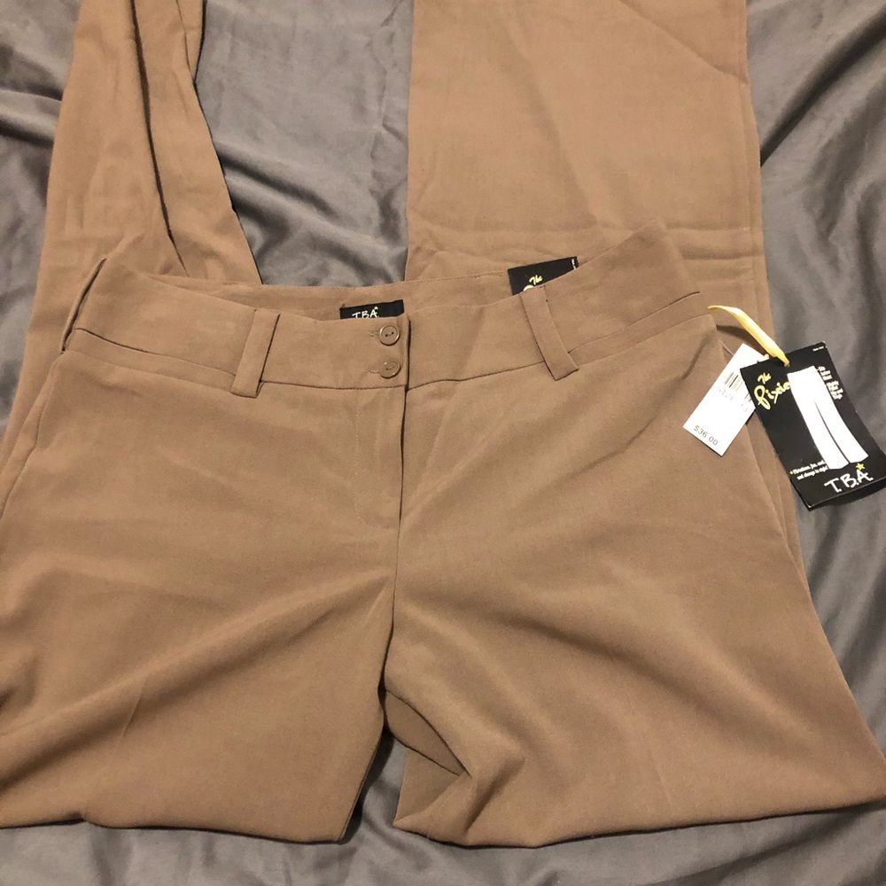 Caramel colored dress pants